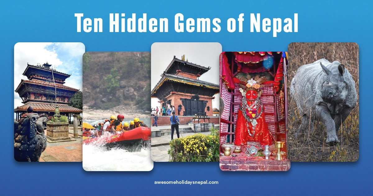 10 Not So Hot Destinations of Nepal 10 Not So Hot Destinations of Nepal
