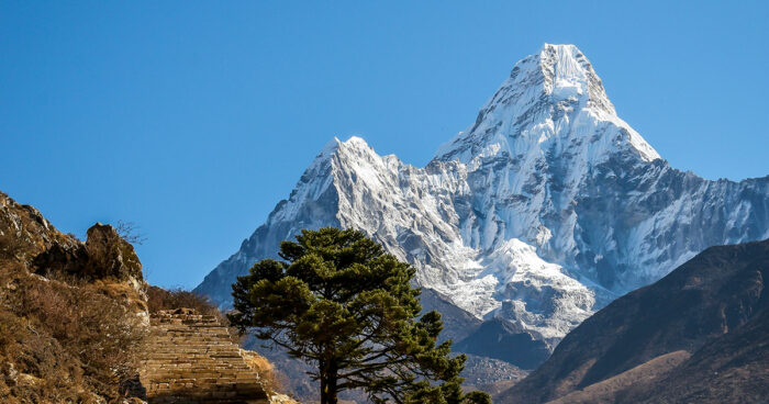 Amazing view of Mount Ama Dablam