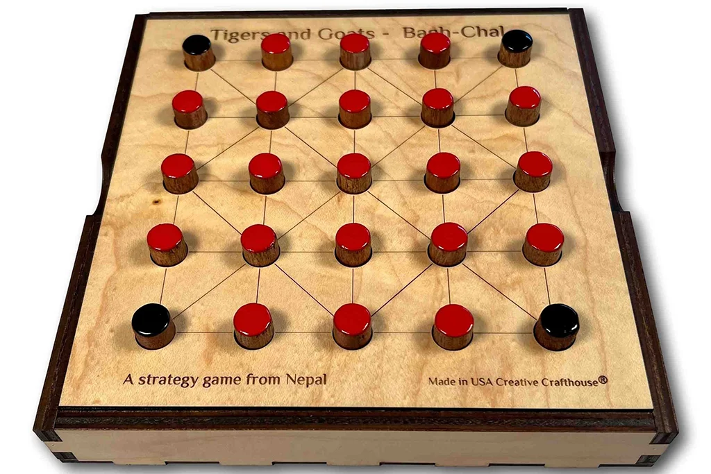 Bag-Chal game board