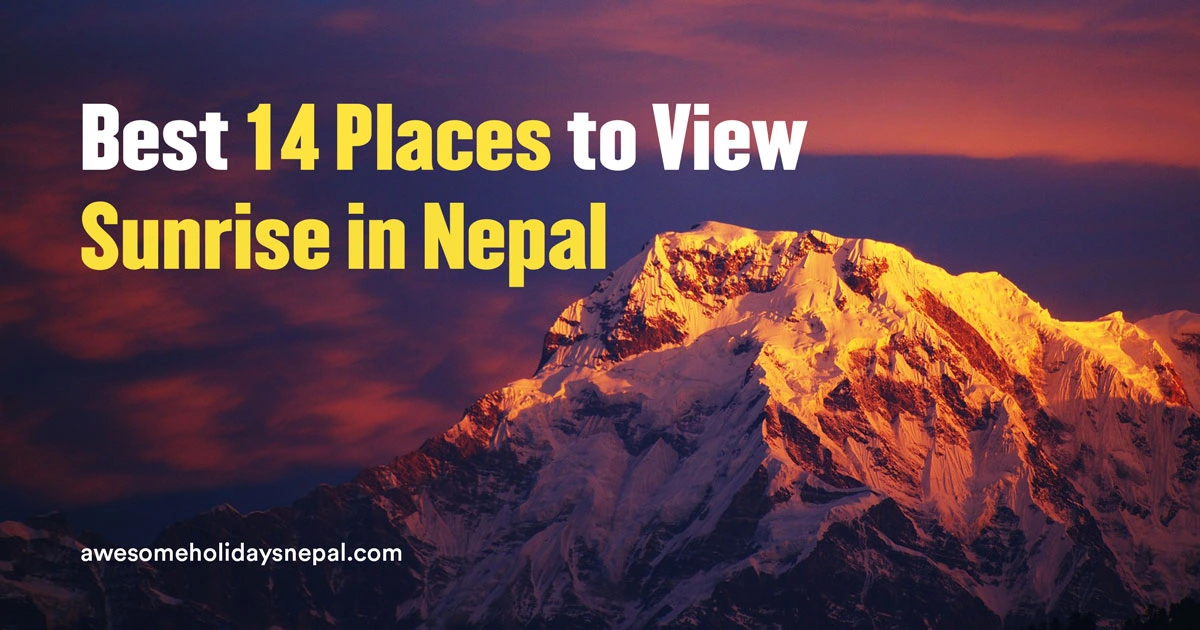 Best Places to View the Sunrise in Nepal