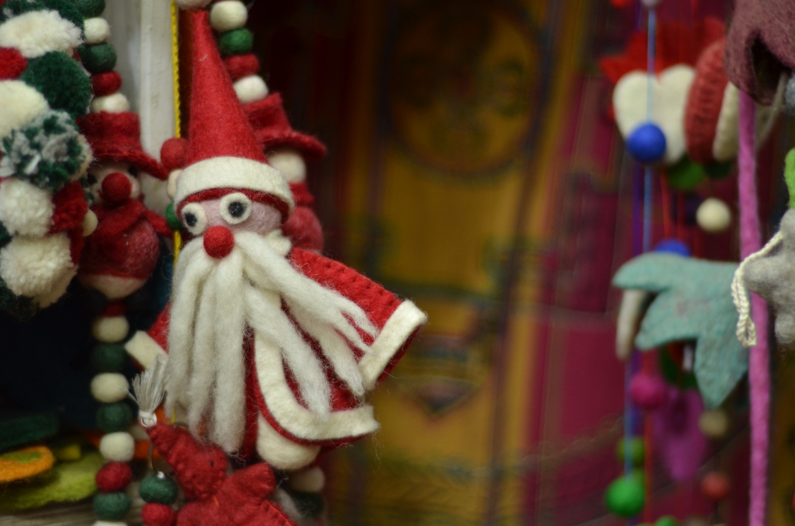Doll of Santa Claus during Christmas