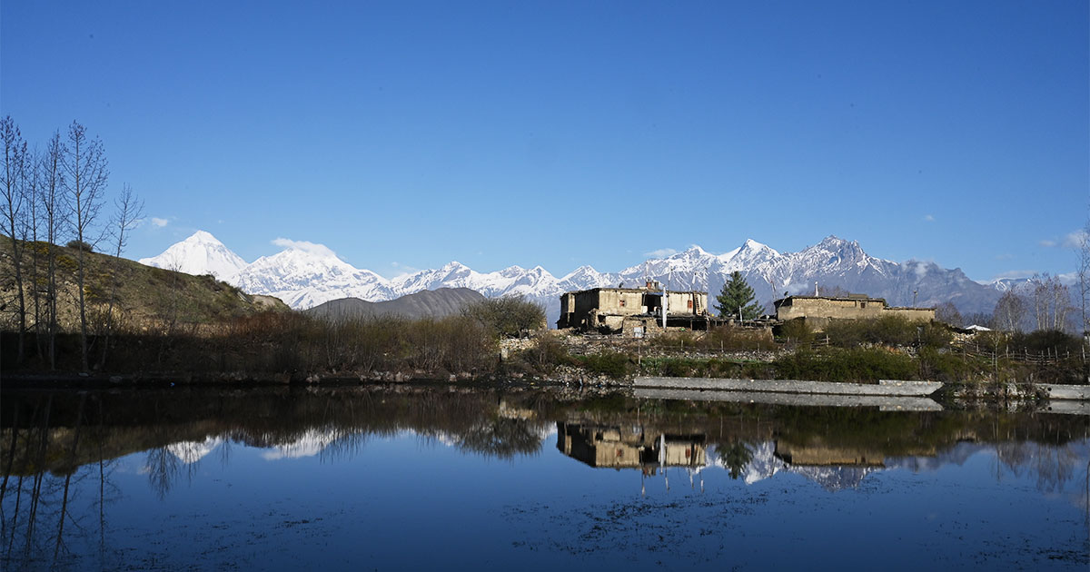 Dhaulagiri reflection