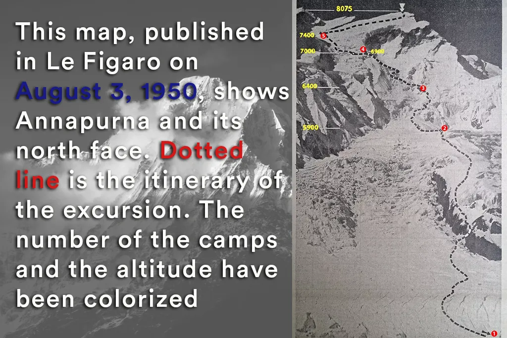 Annapurna Expeditions Map