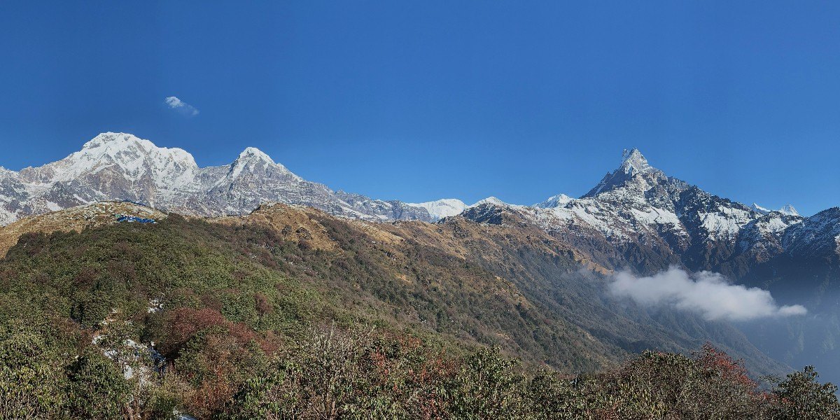 Mardi Himal panoramic view