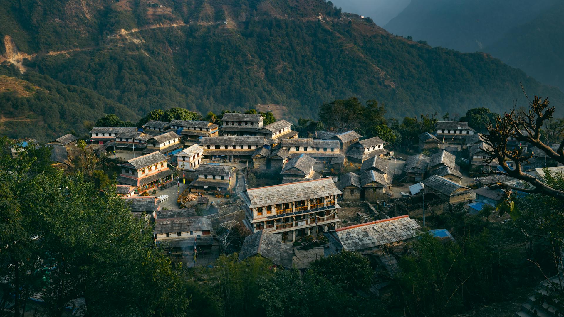 The Village of Ghandruk