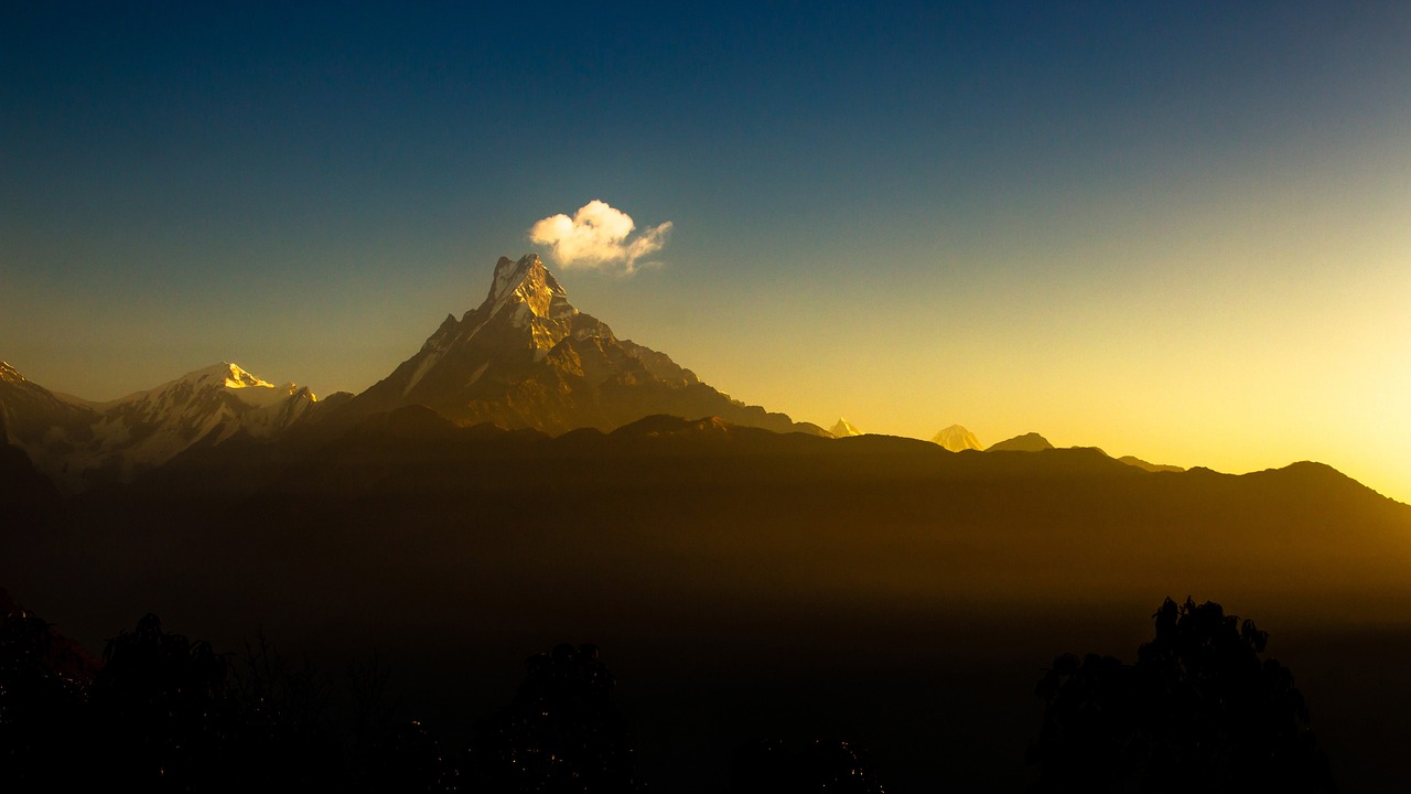 Sunrise from Poonhill