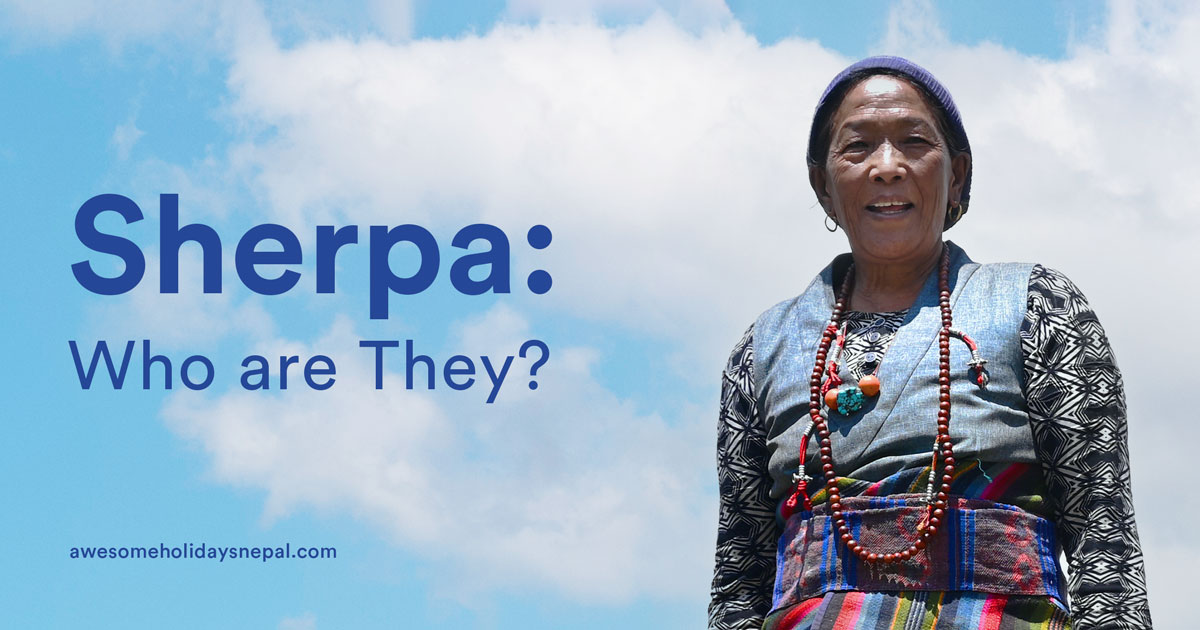 Sherpa: Who are They?