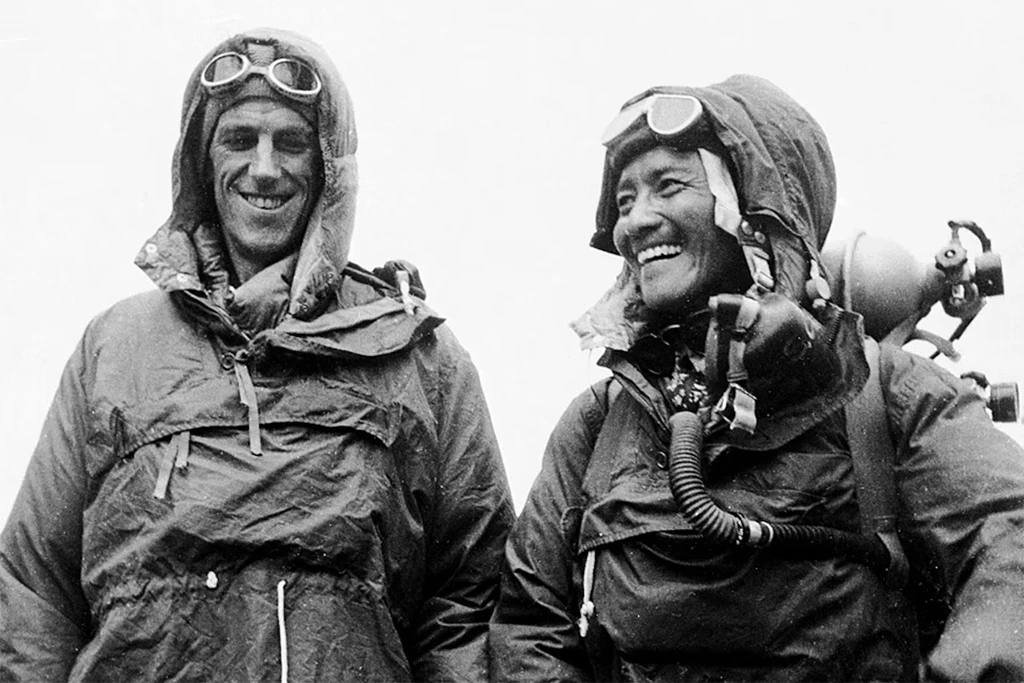Sir Edmund Hillary and Tenzing Norgay Sherpa