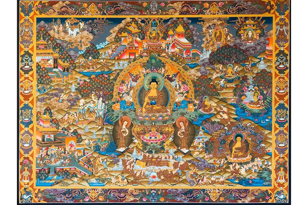 Buddha Life Thangka