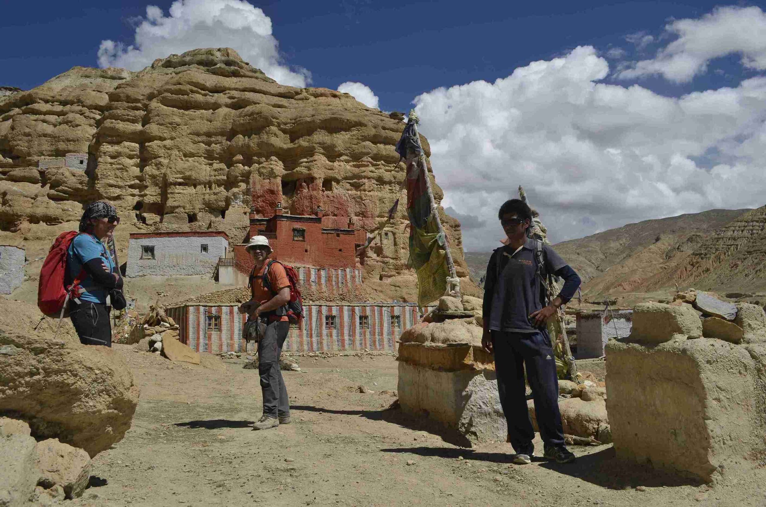 Cave Monastery in Mustang