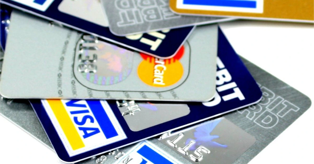 mastercards and visa cards