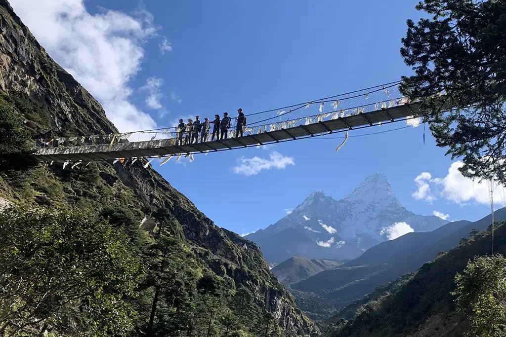 bridge phakdim to namchebazar