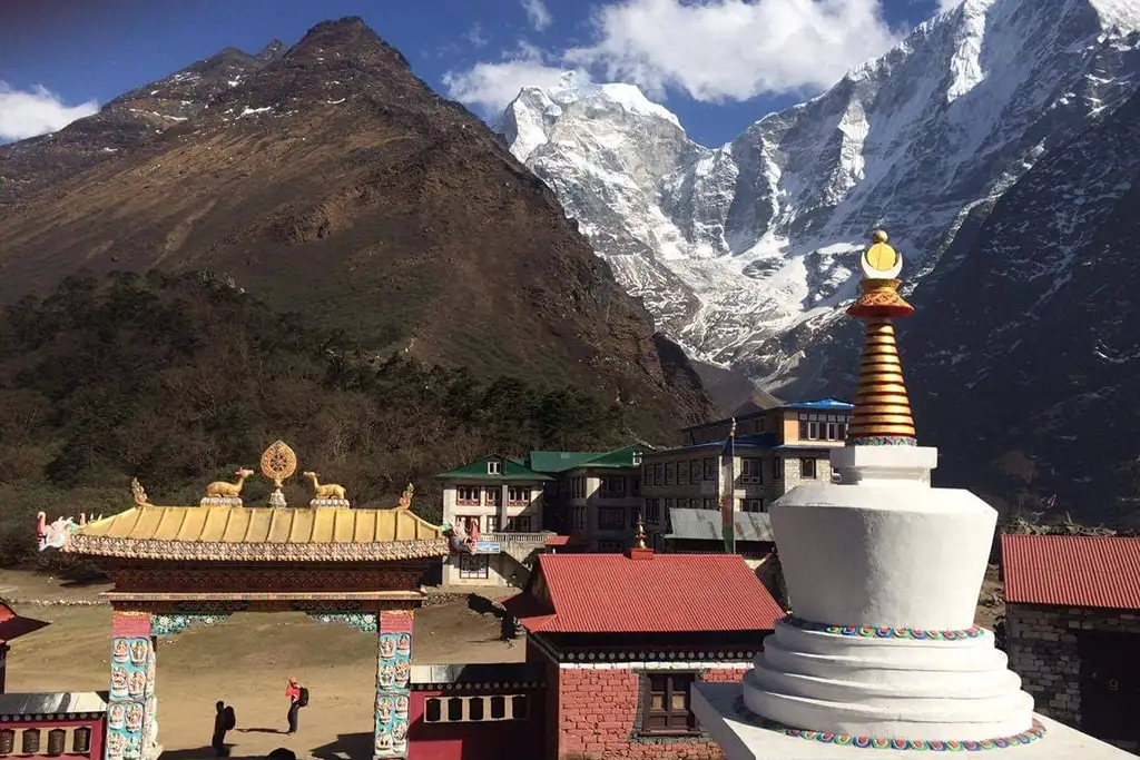 gompa Tengboche to Dingboche