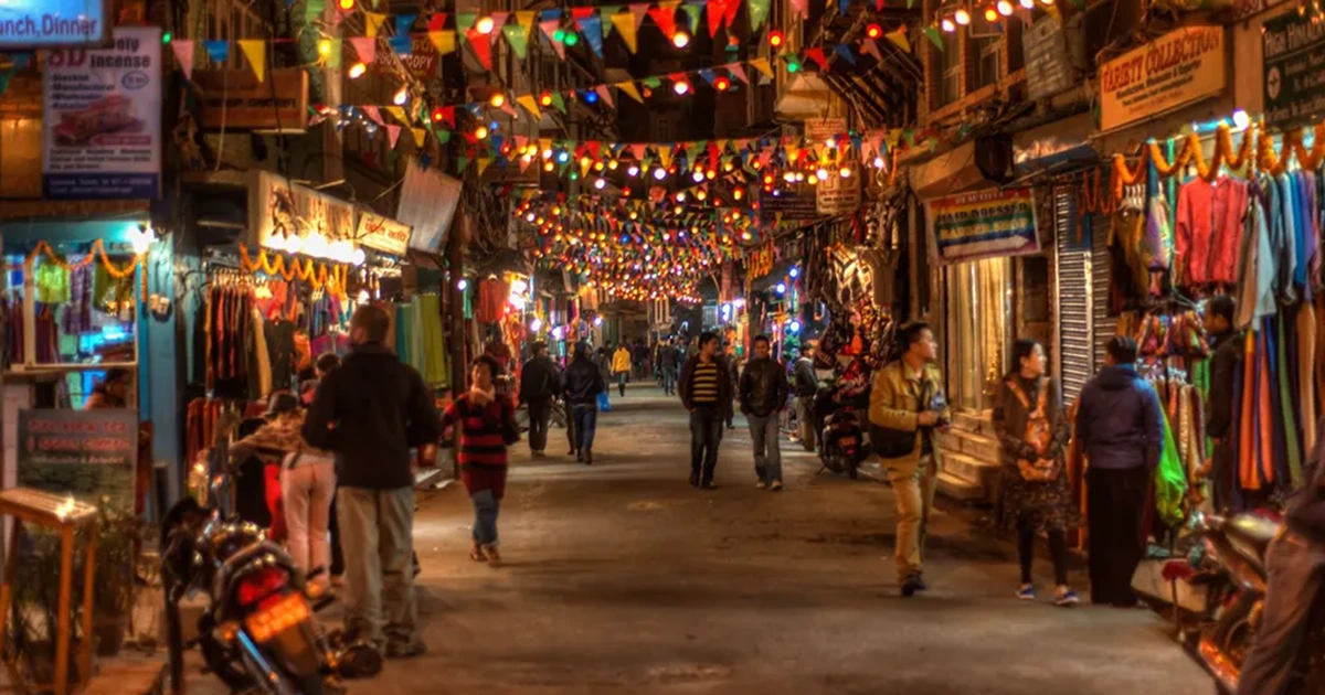 Kathmandu during christmas