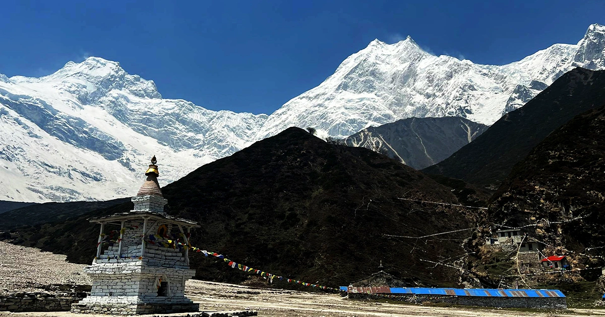 manaslu gumba view