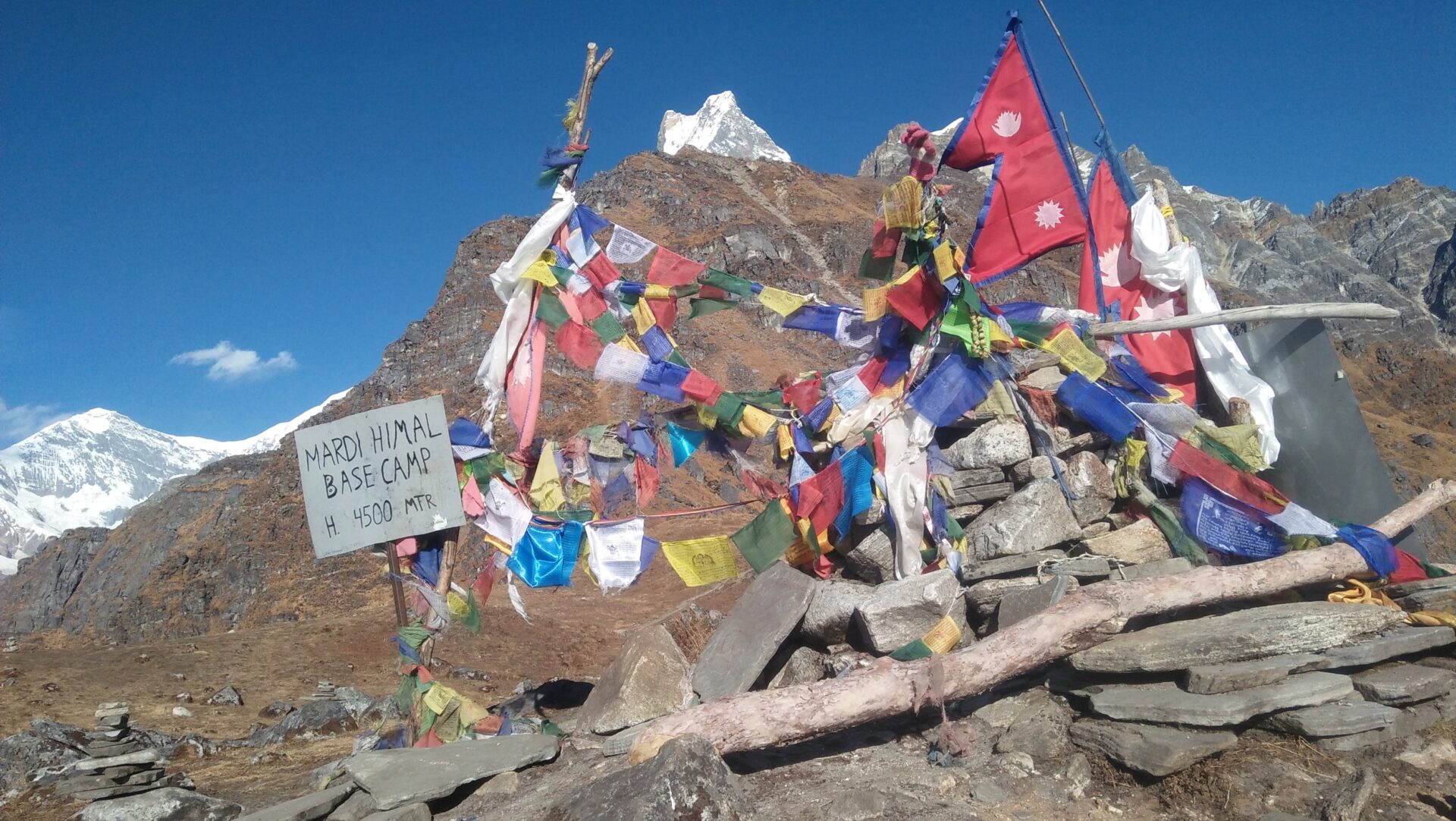 mardi himal base camp