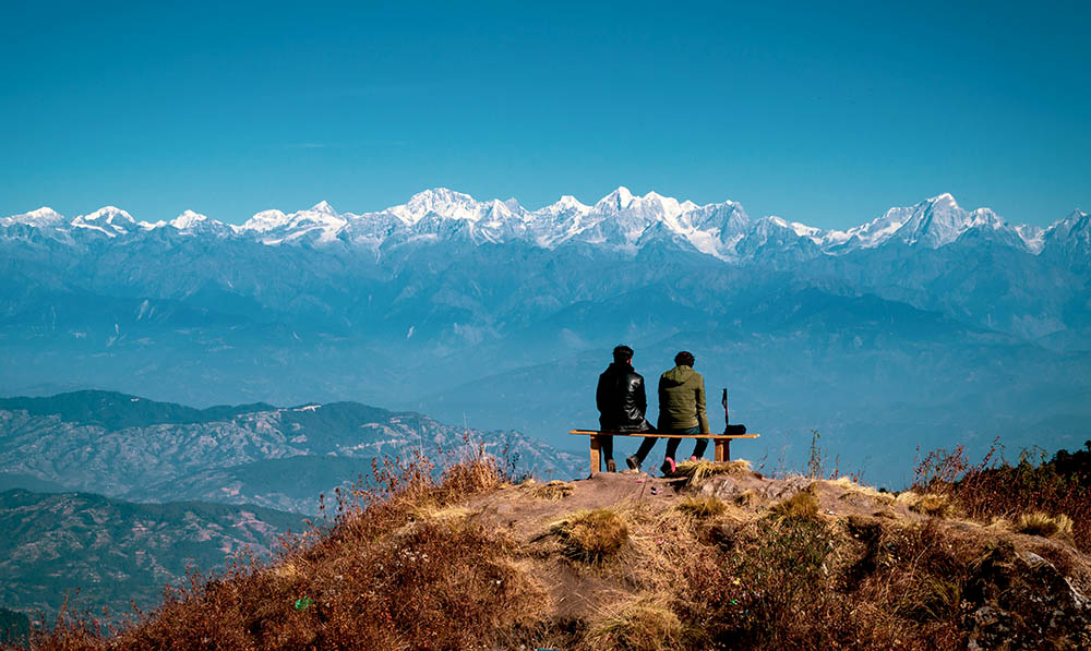 Mountain view from Nagarkot