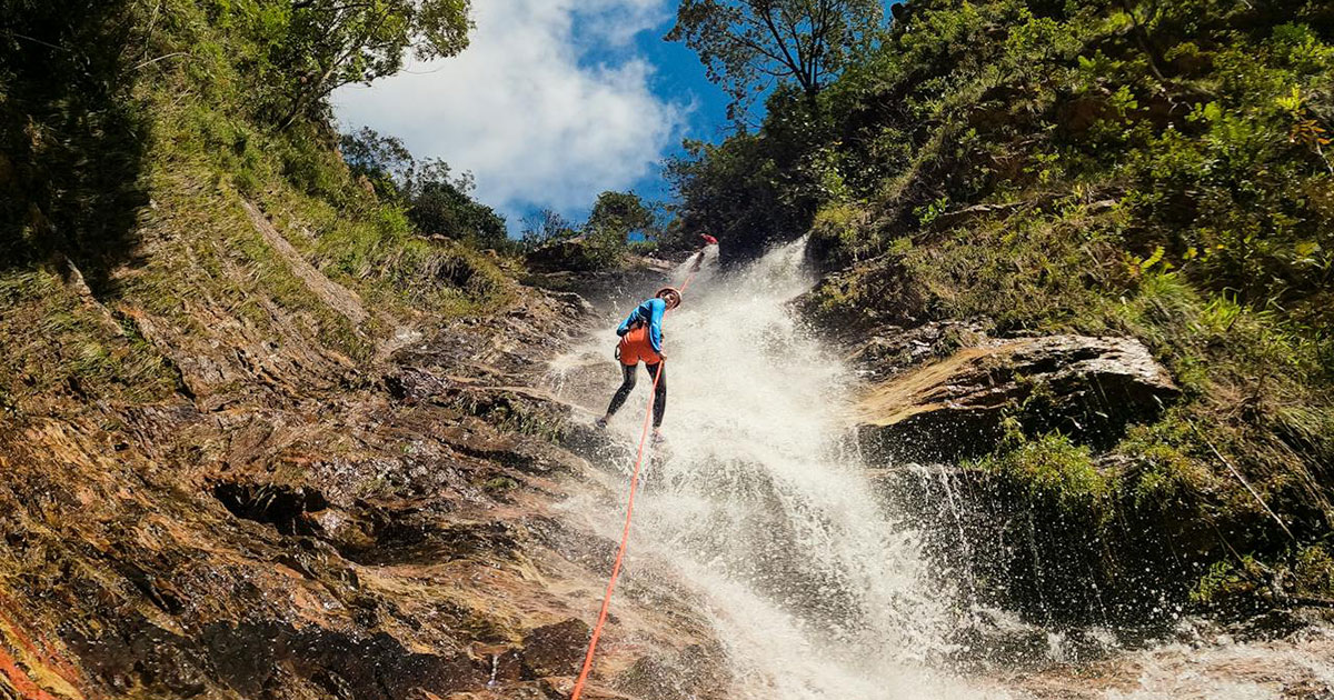 Canyoning in Nepal