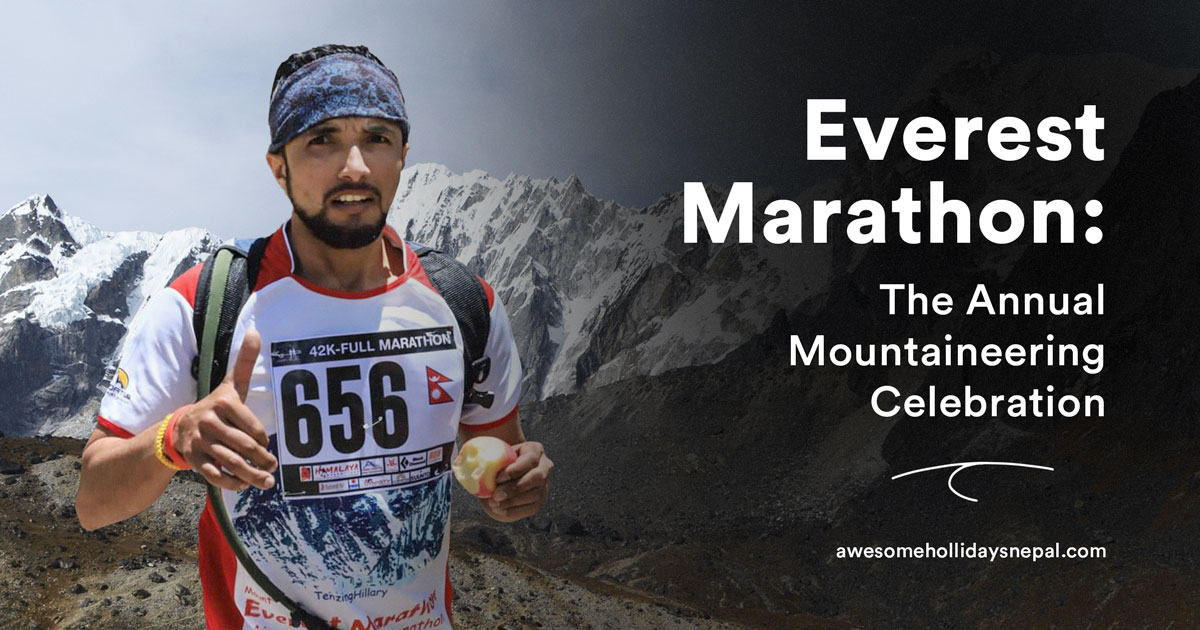 Everest Marathon: The Annual Mountaineering Celebration