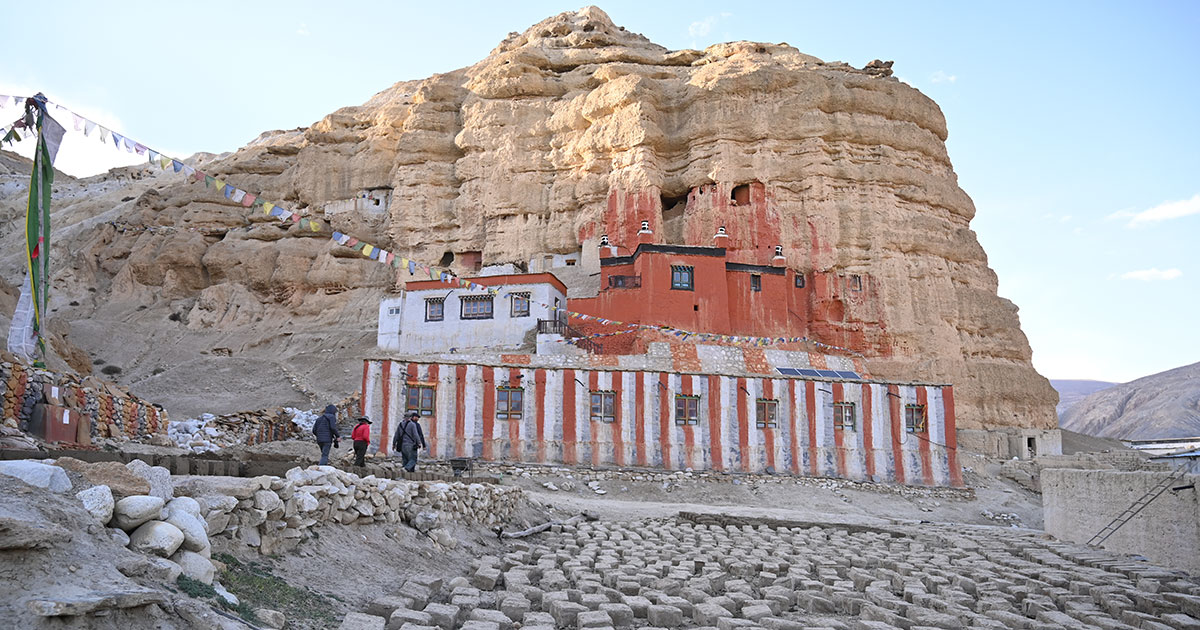 Old Monastry Upper Mustang