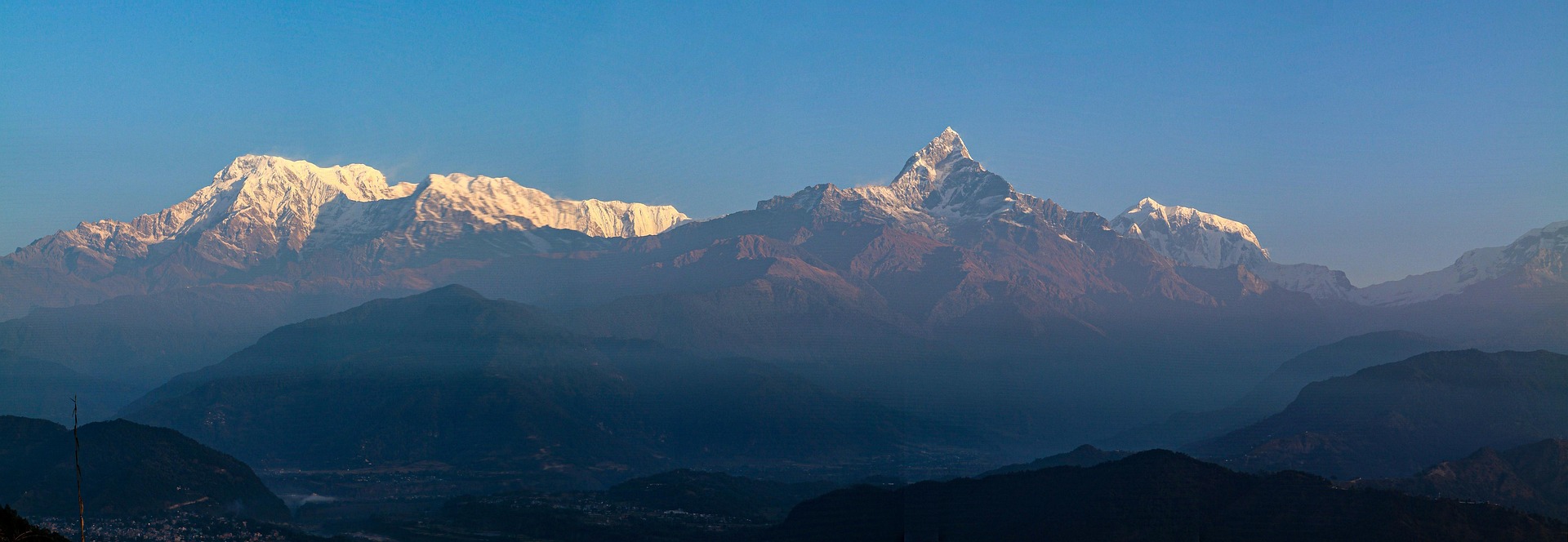 Annapurna range seen from Sarangkot