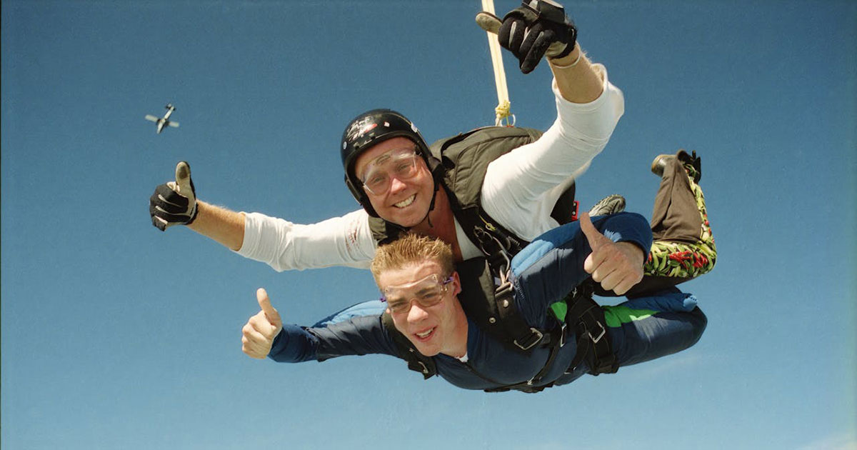 Skydiving in Nepal