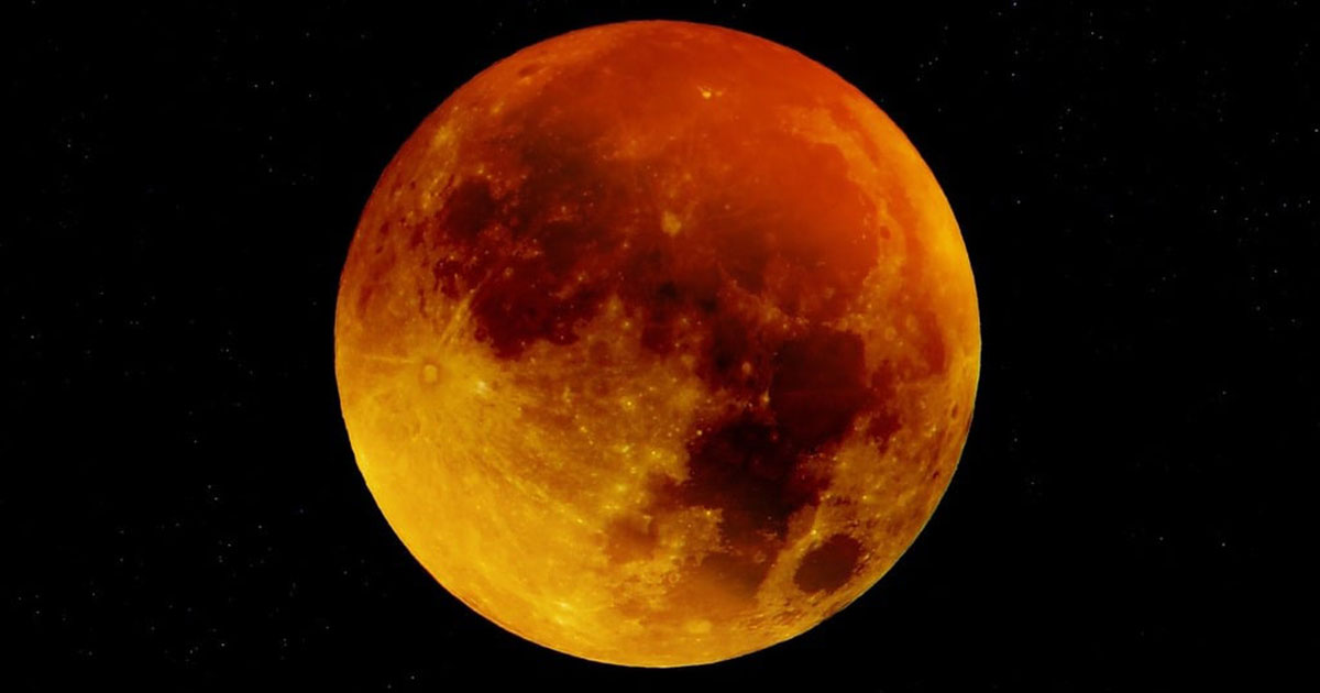 Supermoon: The Red Giant Appearing Moon