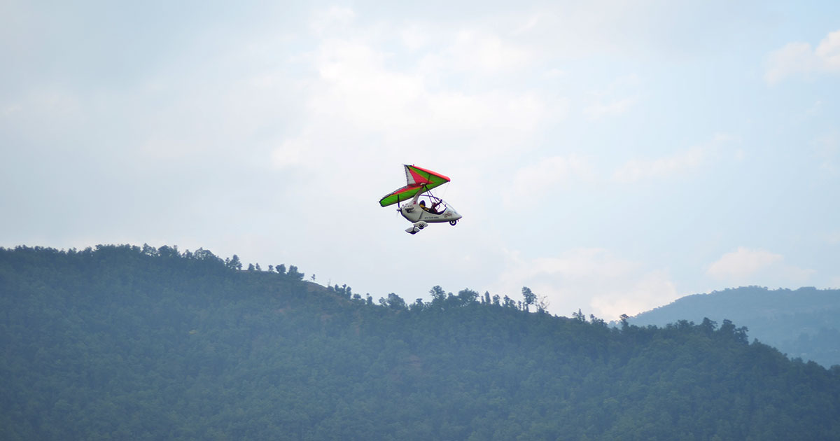 Ultralight Flight in Nepal