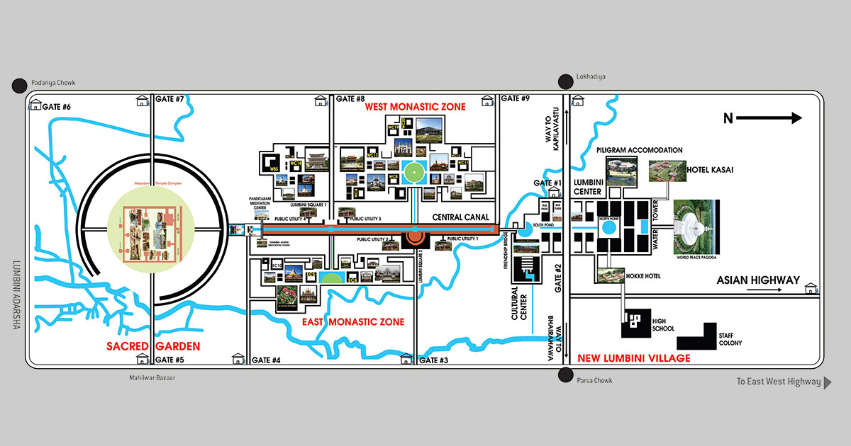 Image of Lumbini Master Plan