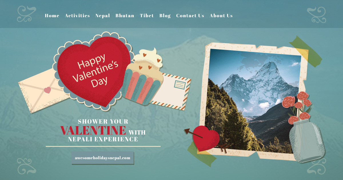 Celebrating Valentine Day in Nepal: Travel Gift Ideas Celebrating Valentine Day in Nepal: Travel Gift Ideas