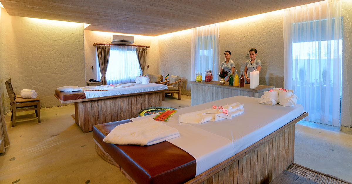 Spa and Couple Massage Room.