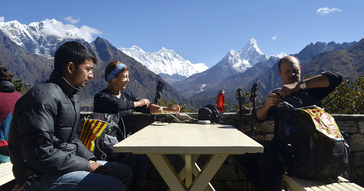 Image of Teahouse in Everest Base Camp Trekking.