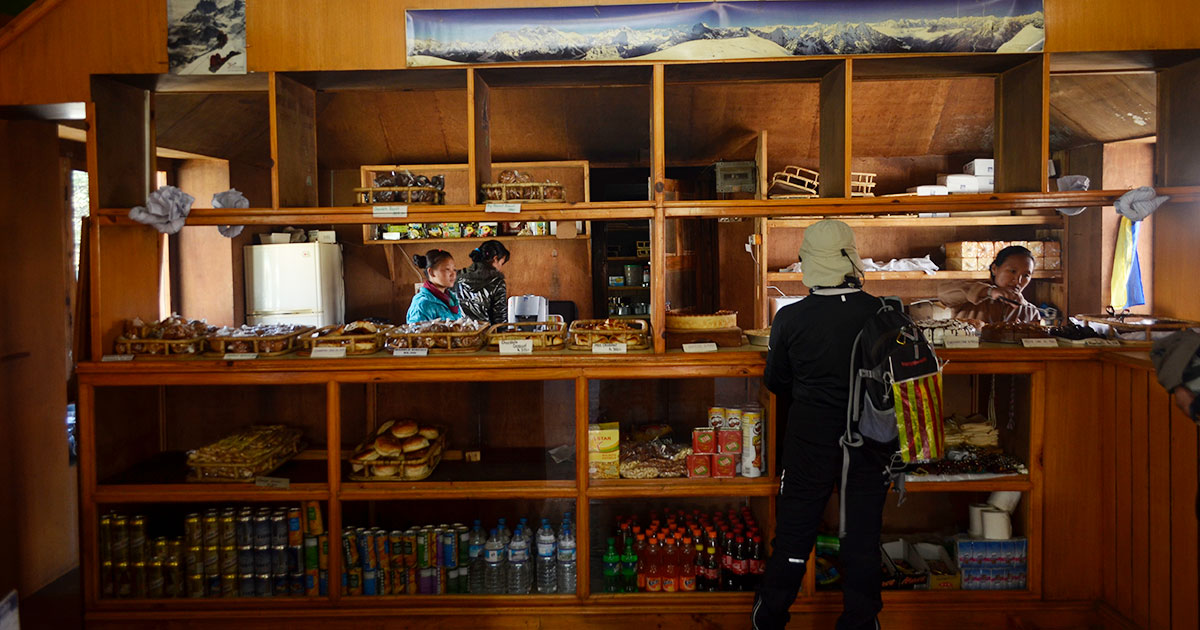 Image of bakery in Everest Region.