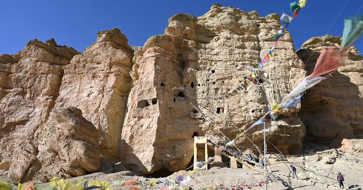 cave of Upper Mustang