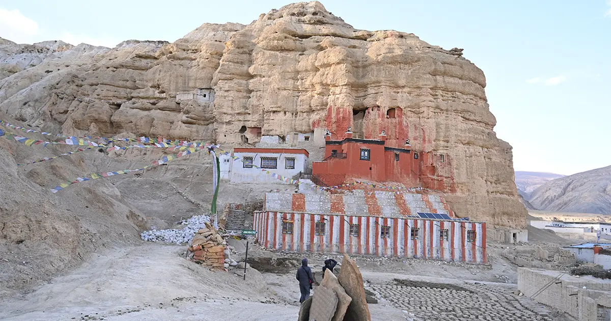 monastery of Upper Mustang