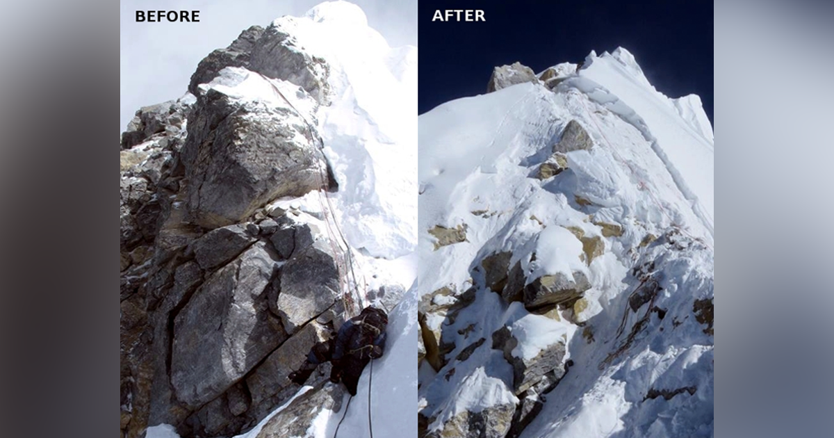 Everest Hillary Step