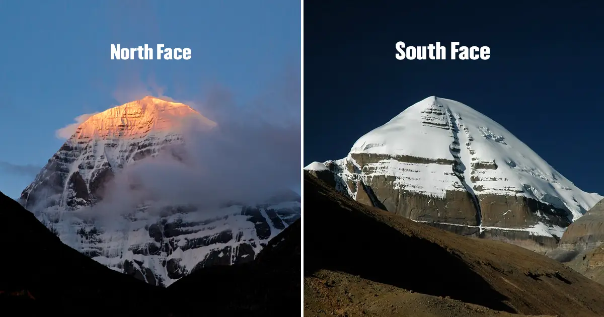 Kailash from different sides