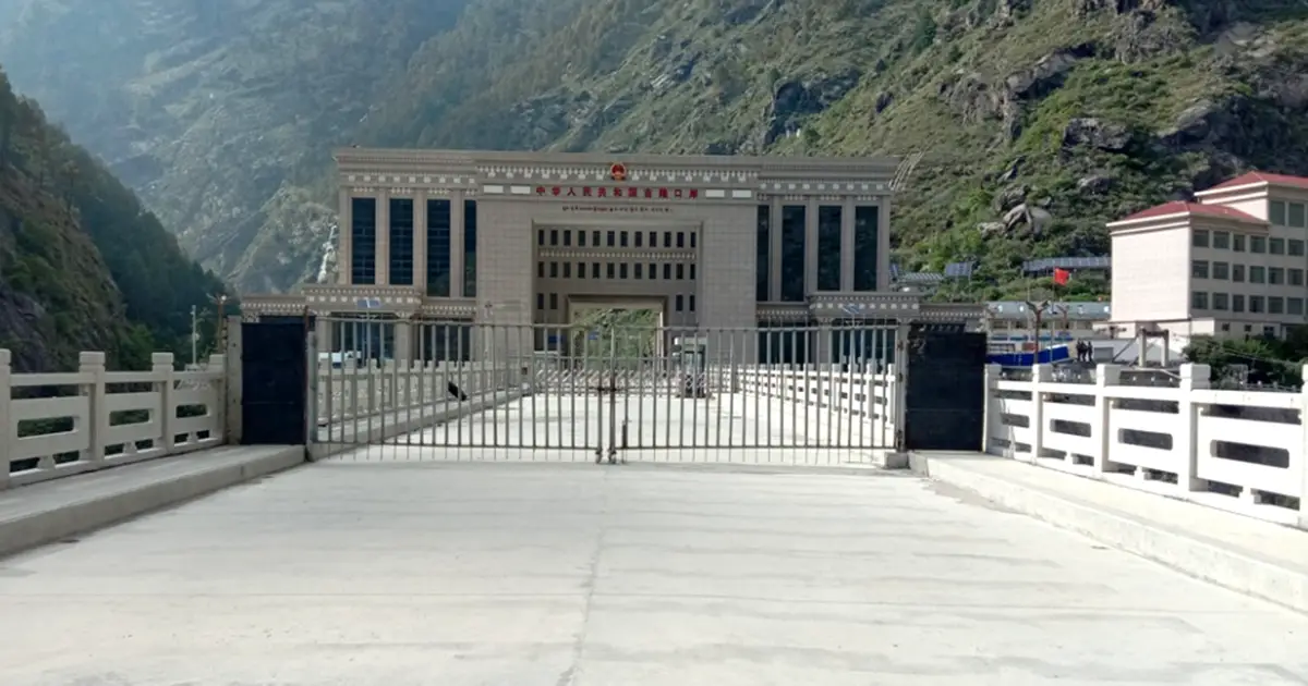 Kerung Gate, China Nepal border