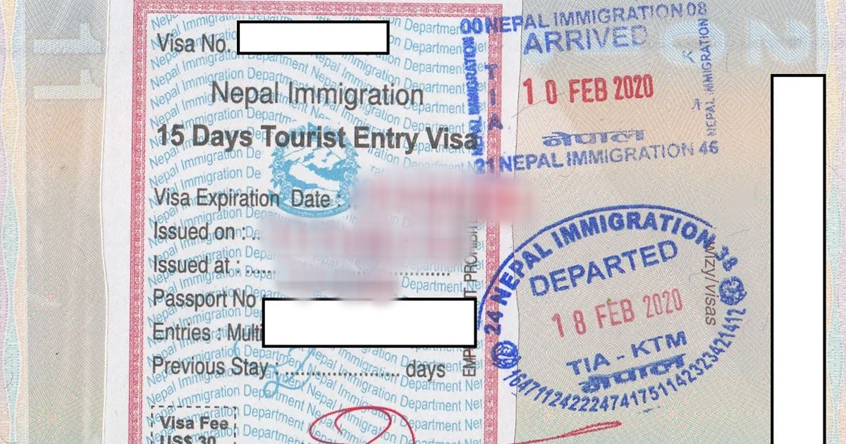 Nepal Entry Visa