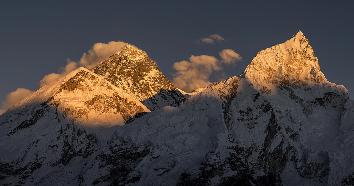 spectacular Himalayan scenery from Kalapathar
