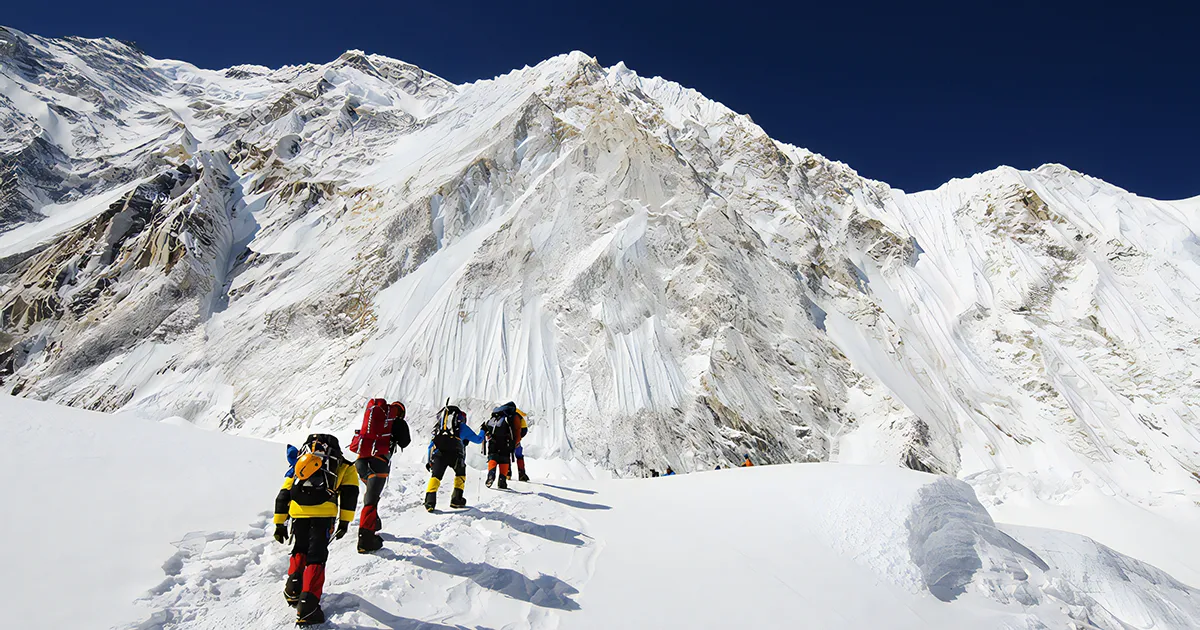 Everest Summiteers on Spring