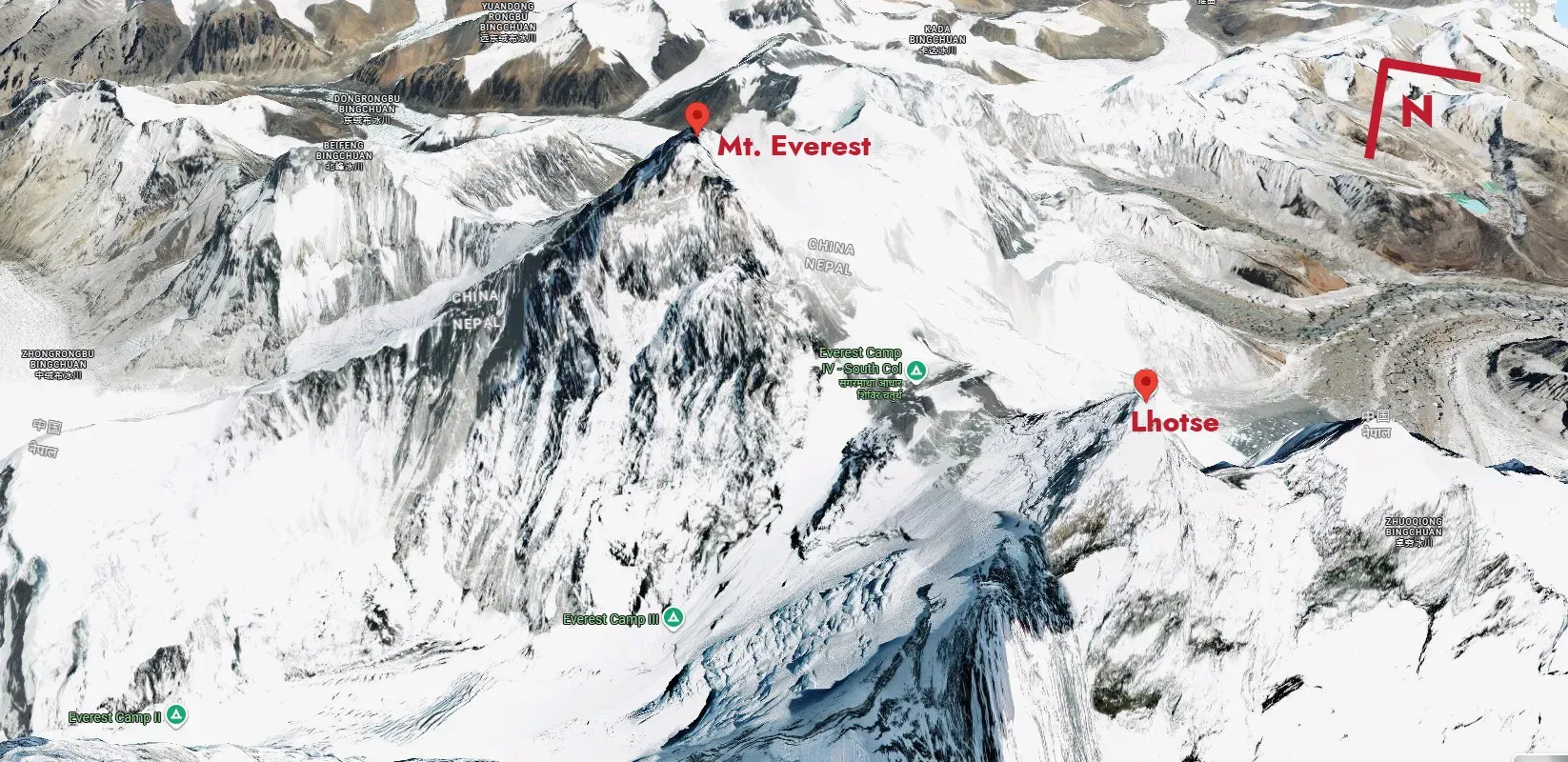 Lhotse Face of Everest