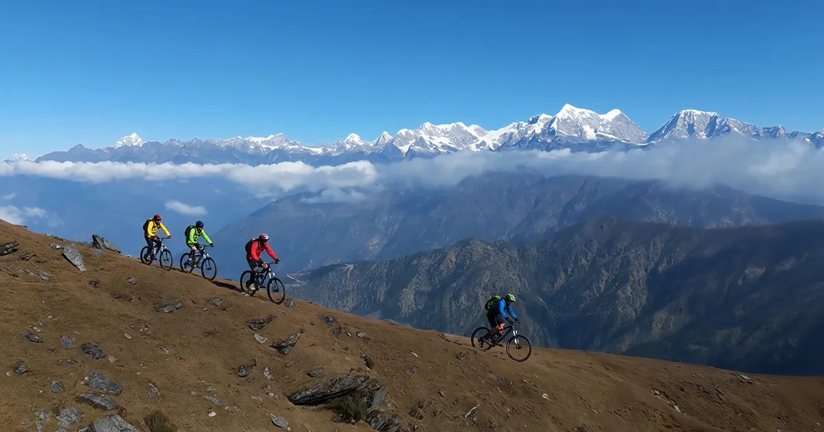 Mountain Biking in Everest Region