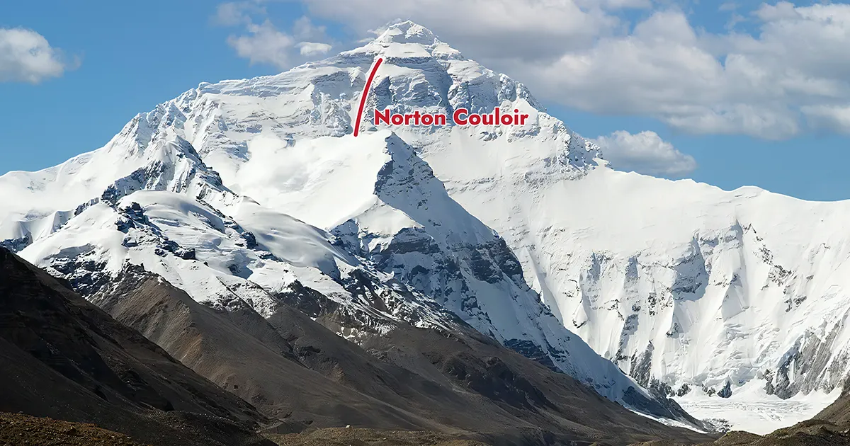 Norton Couloir of Everest