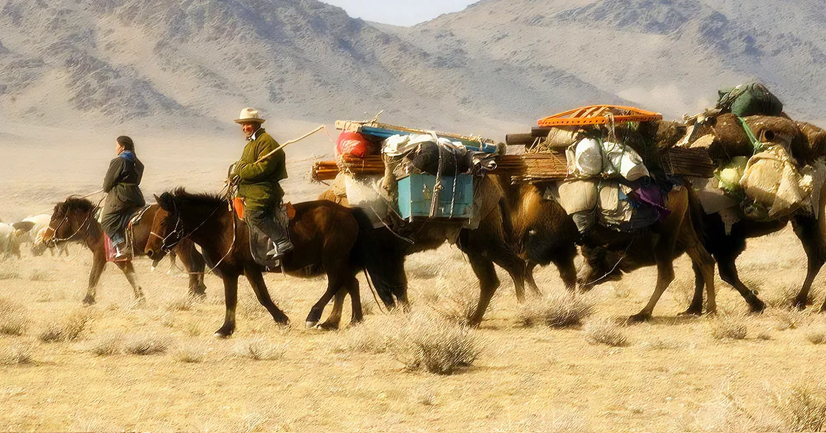 Tibetan Yak Caravans.