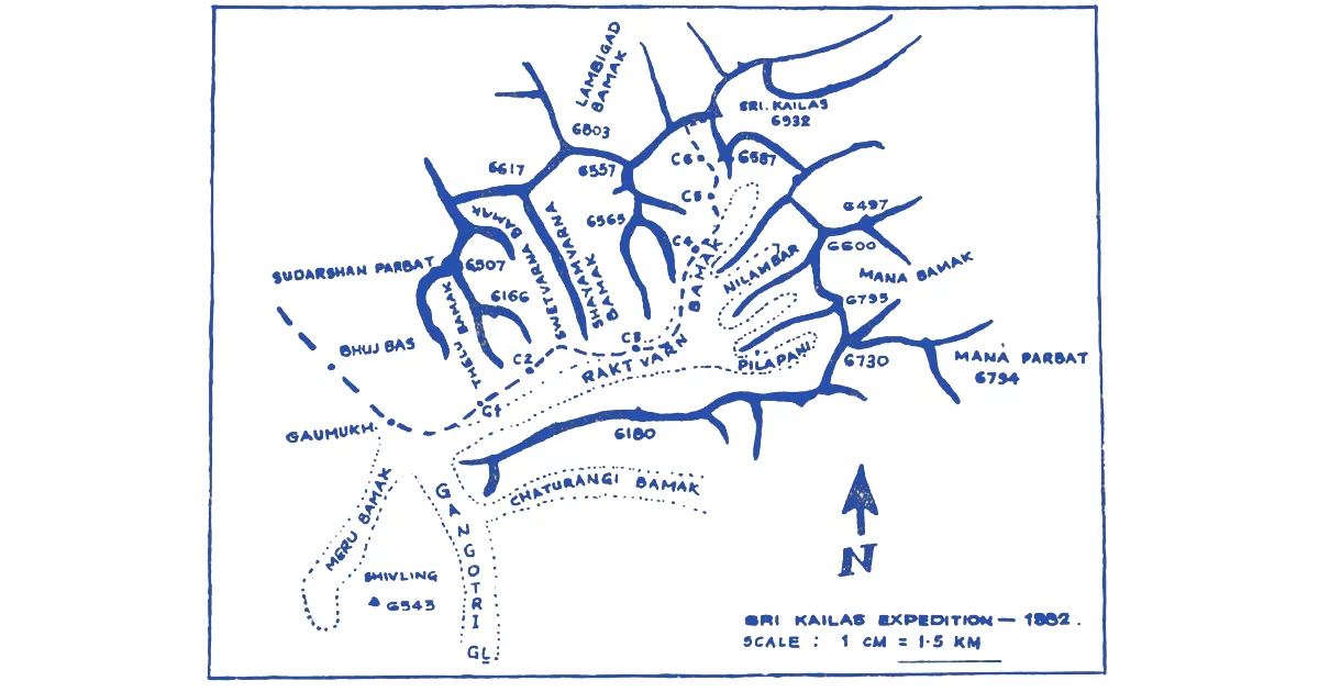Mount Kailash expedition 1905