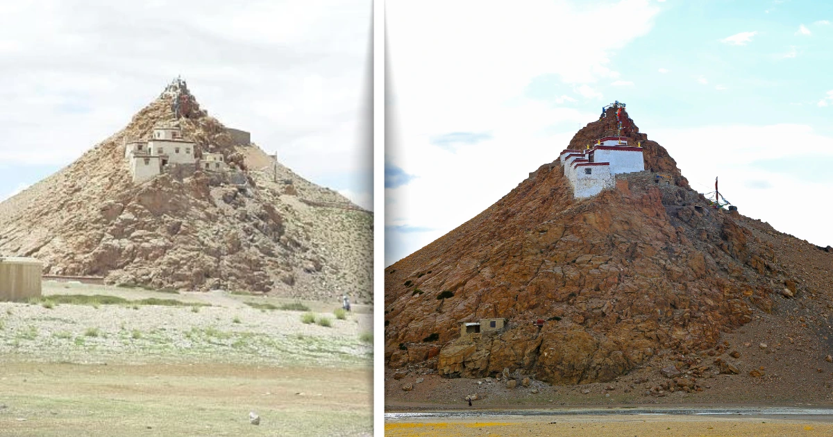 Chiu Monastery before and after 2024