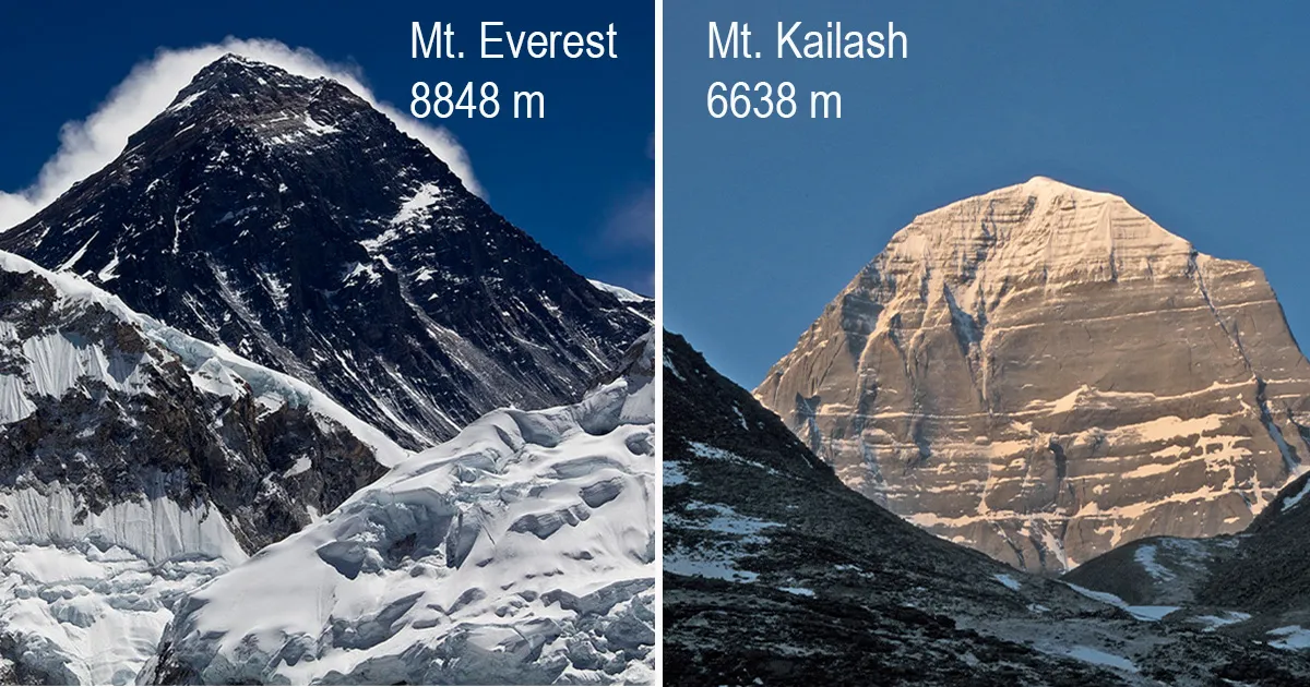 Everest vs Kailash