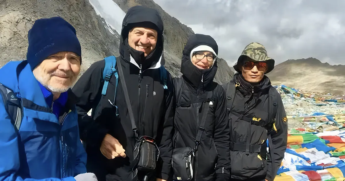 Senior Pilgrims at Kailash