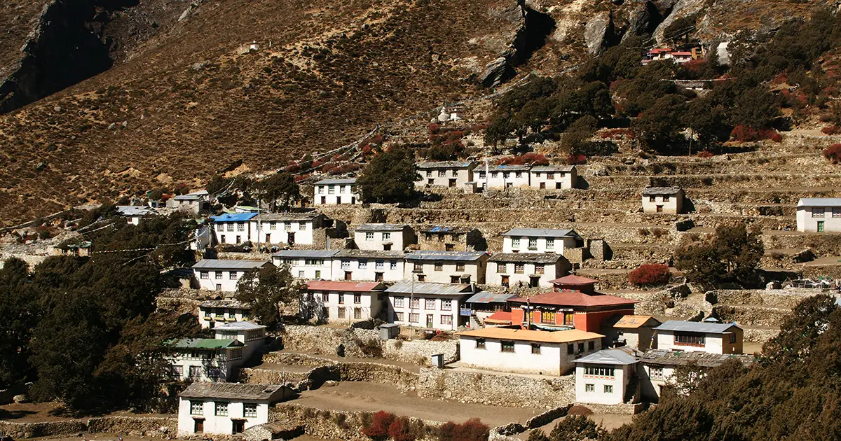 Pangboche Village 